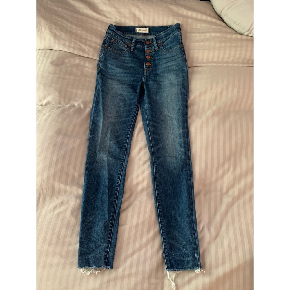 MADEWELL - 9” High Riser Skinny Skinny Jeans